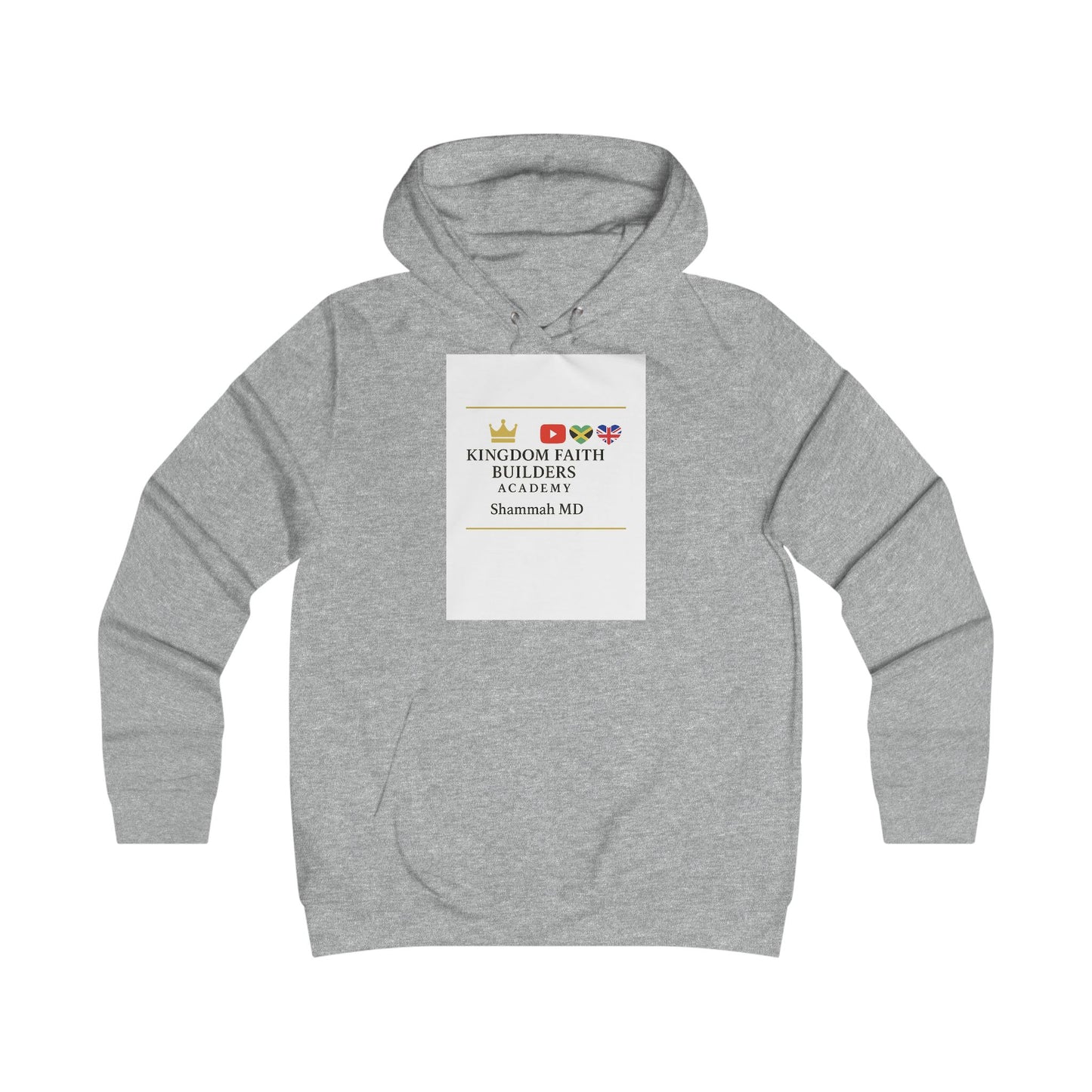 Christian Ministry Hoodie — "Kingdom Built, Still Learning" Graphic Pullover