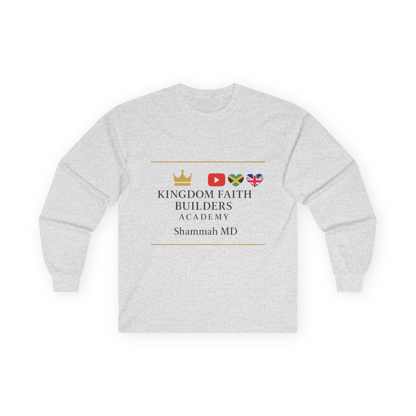 Kingdom Faith Builders Academy Long Sleeve Tee — Shammah MD