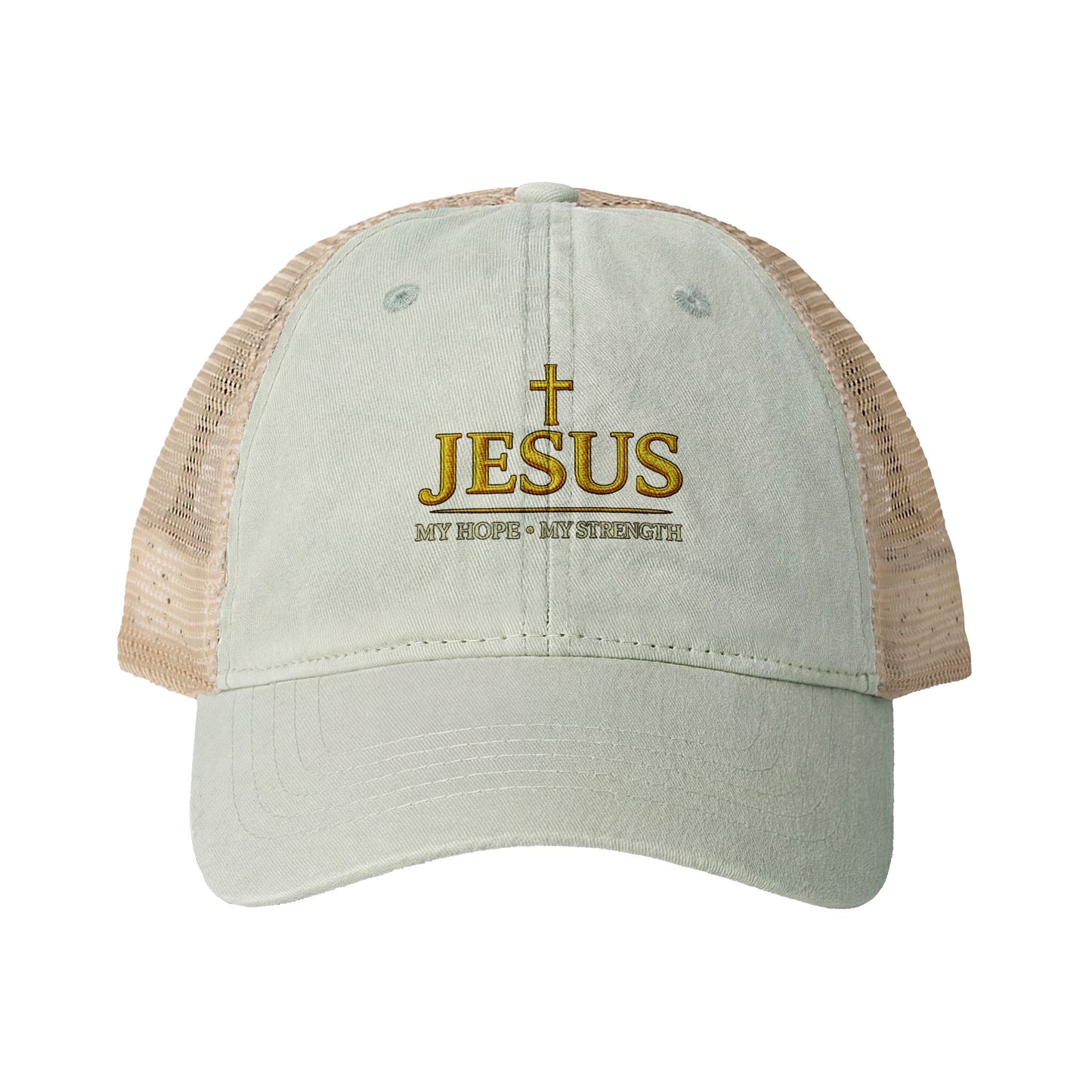 Women's Washed Mesh-Back Cap