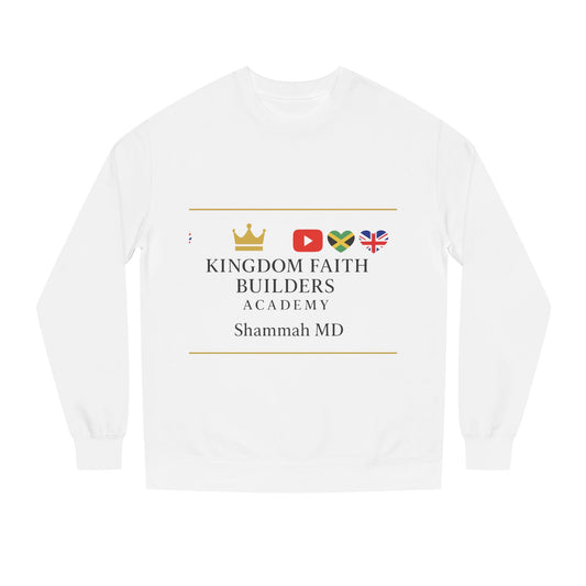 Kingdom Faith Builders Academy Sweatshirt – Shammah MD Logo Crewneck