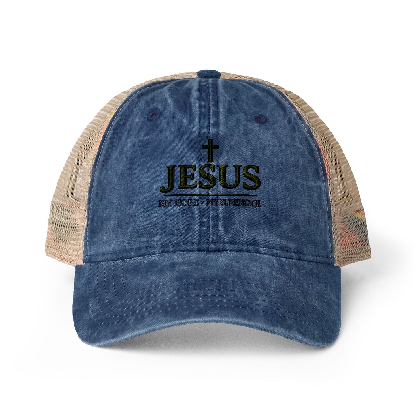 Women's Washed Mesh-Back Cap