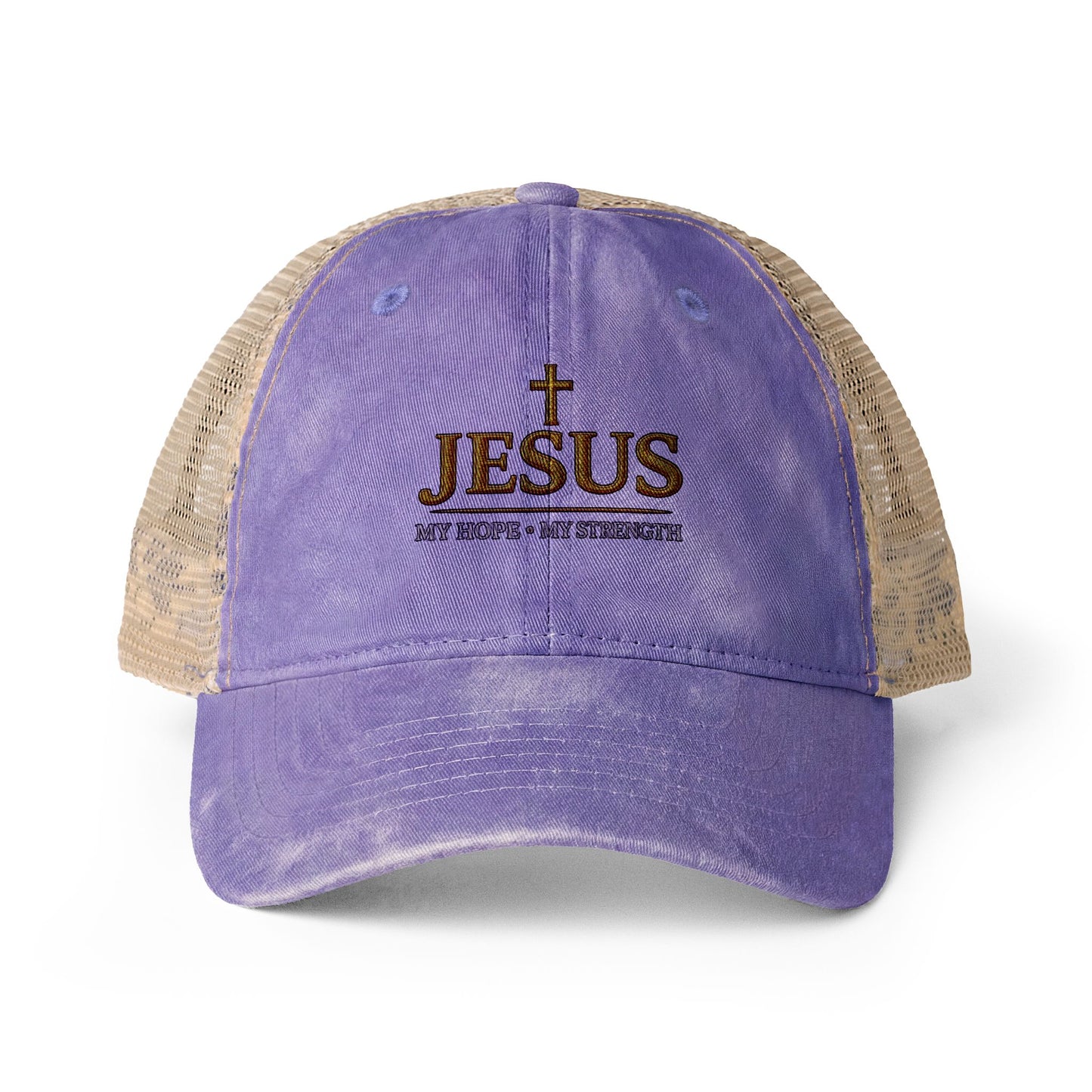 Women's Washed Mesh-Back Cap