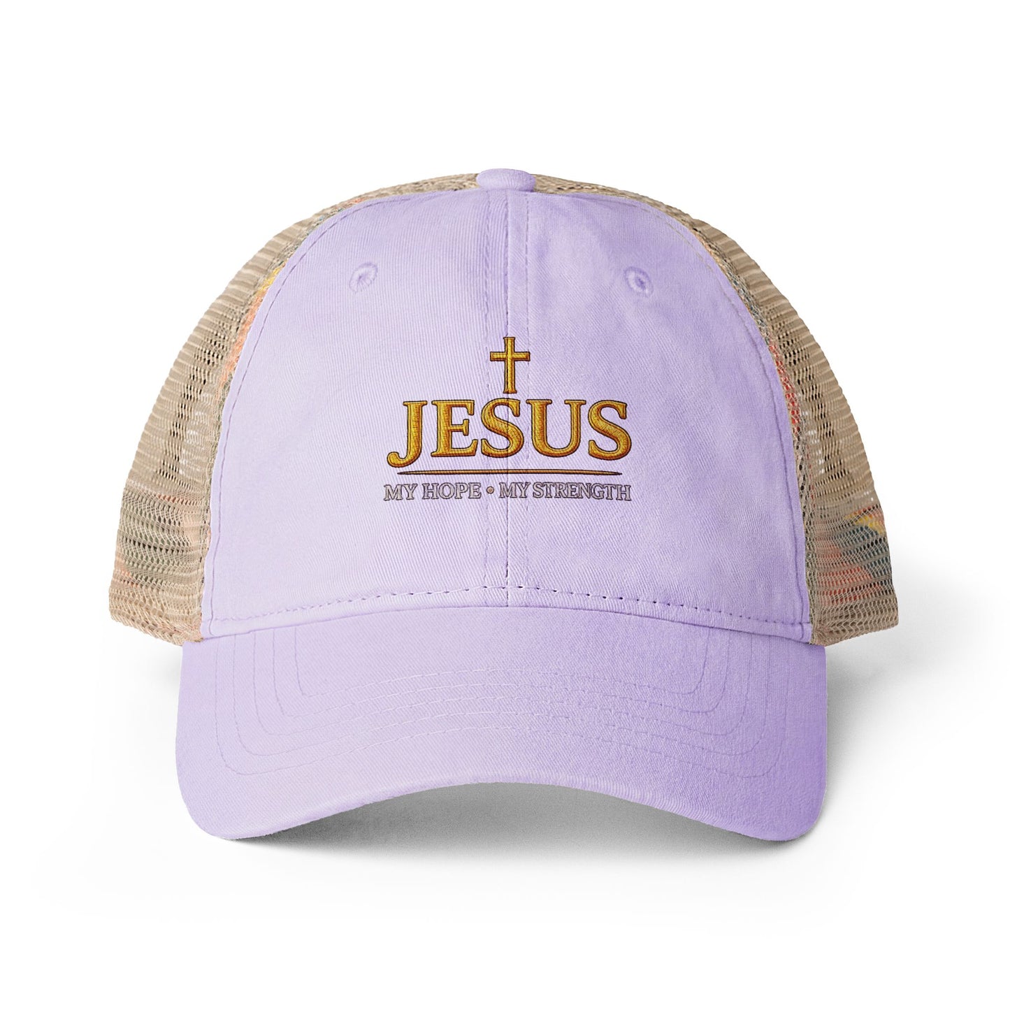Women's Washed Mesh-Back Cap
