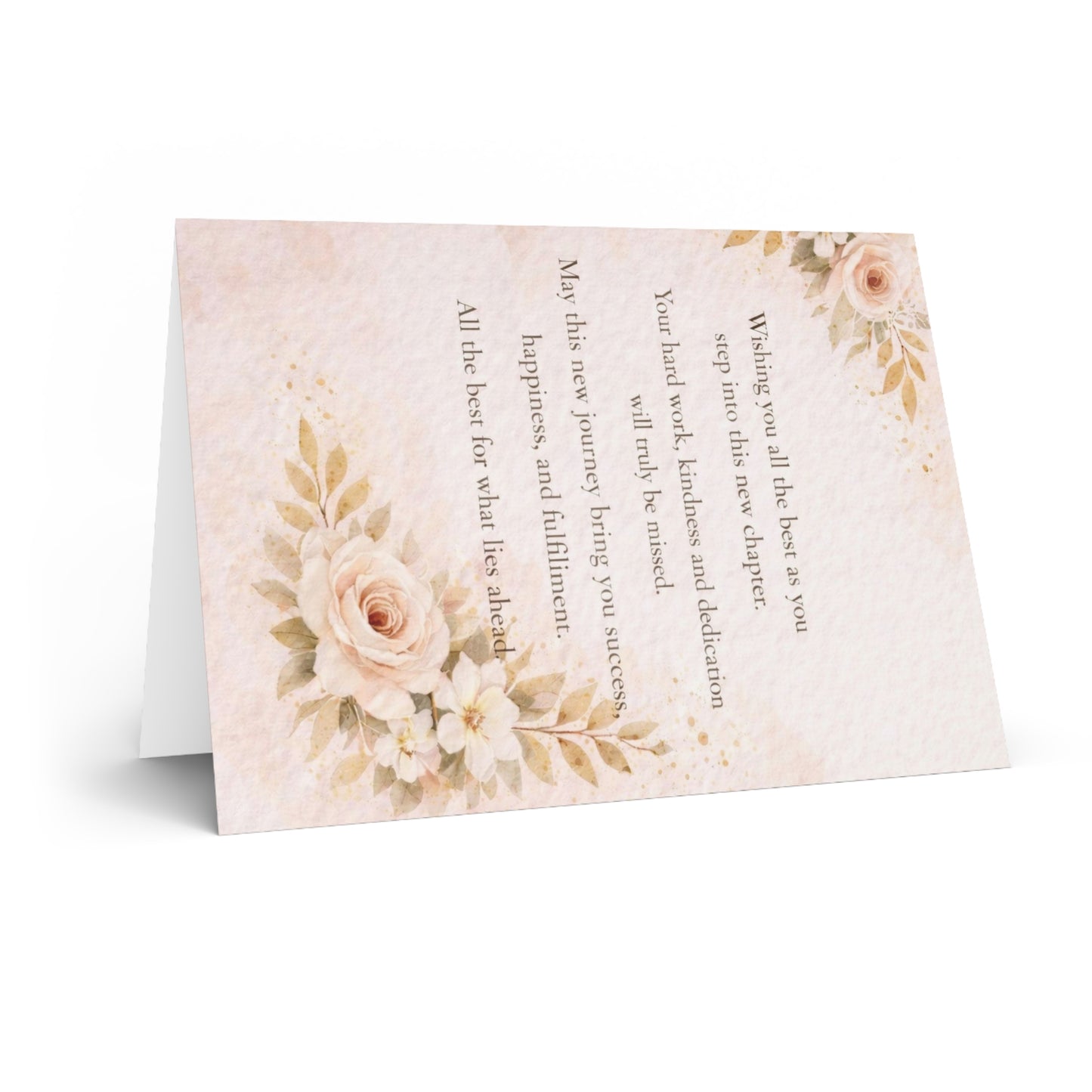 Wishing You Success and Happiness Ahead Printable Greeting Card