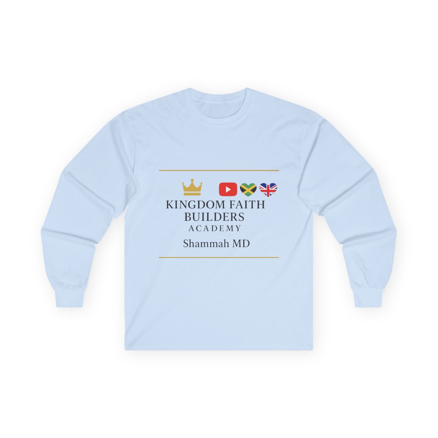 Kingdom Faith Builders Academy Long Sleeve Tee — Shammah MD