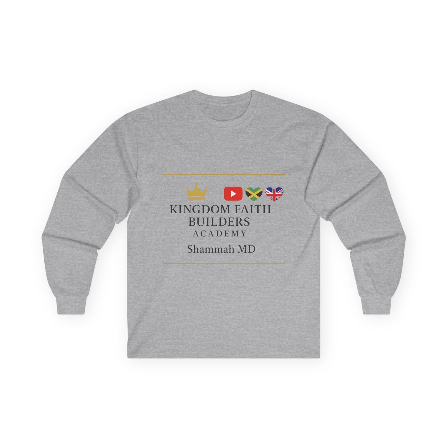Kingdom Faith Builders Academy Long Sleeve Tee — Shammah MD