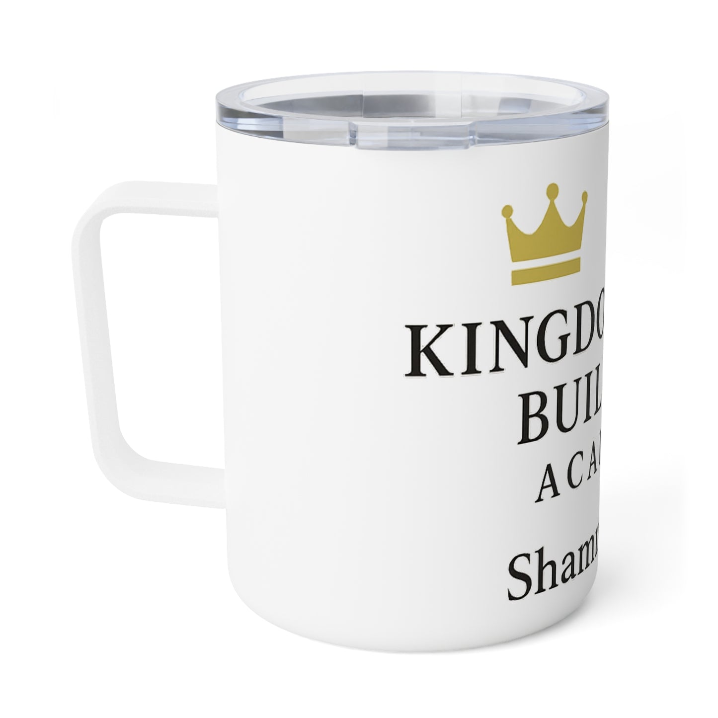 Kingdom Faith Builders Academy 10oz Insulated Coffee Mug — Shammah MD