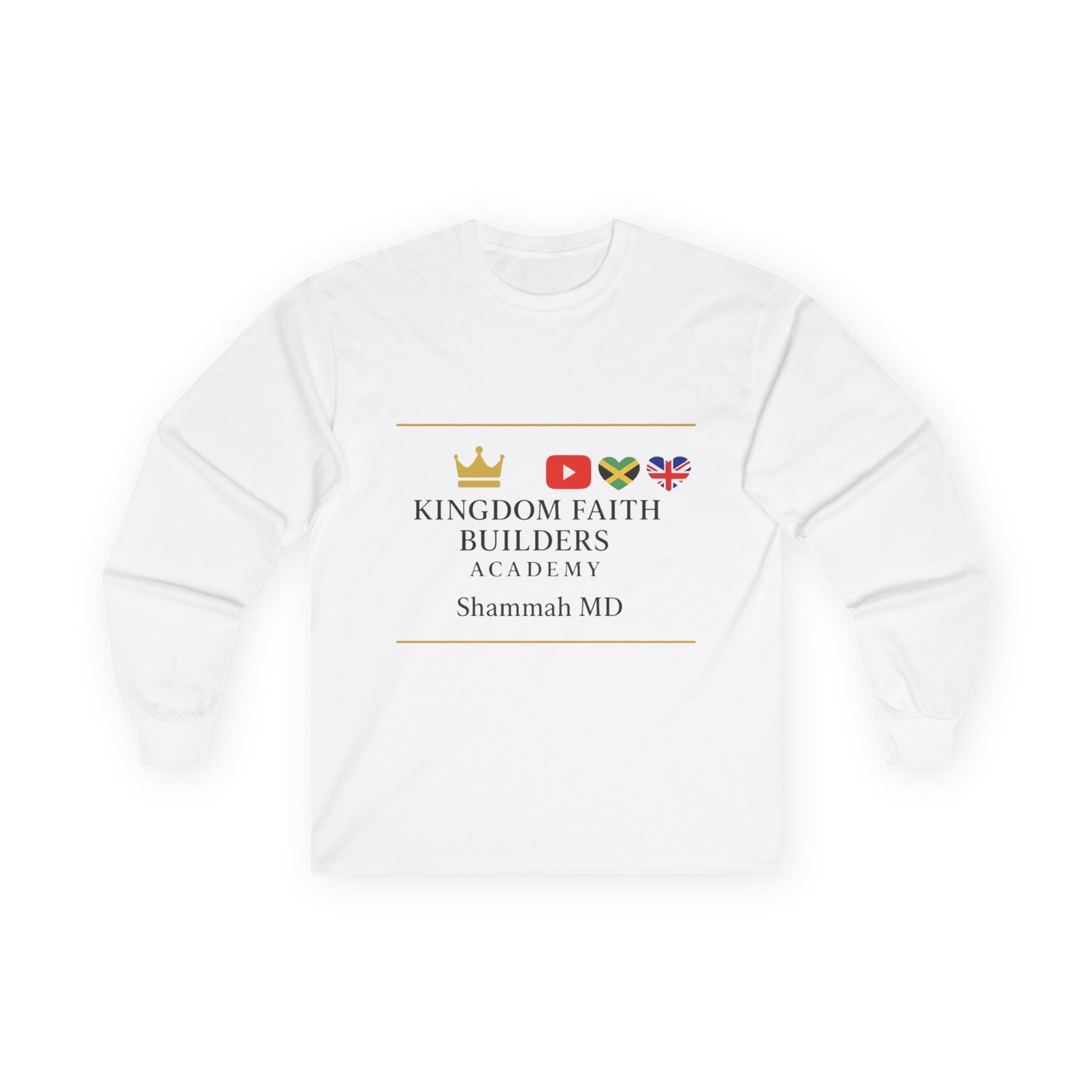 Kingdom Faith Builders Academy Long Sleeve Tee — Shammah MD