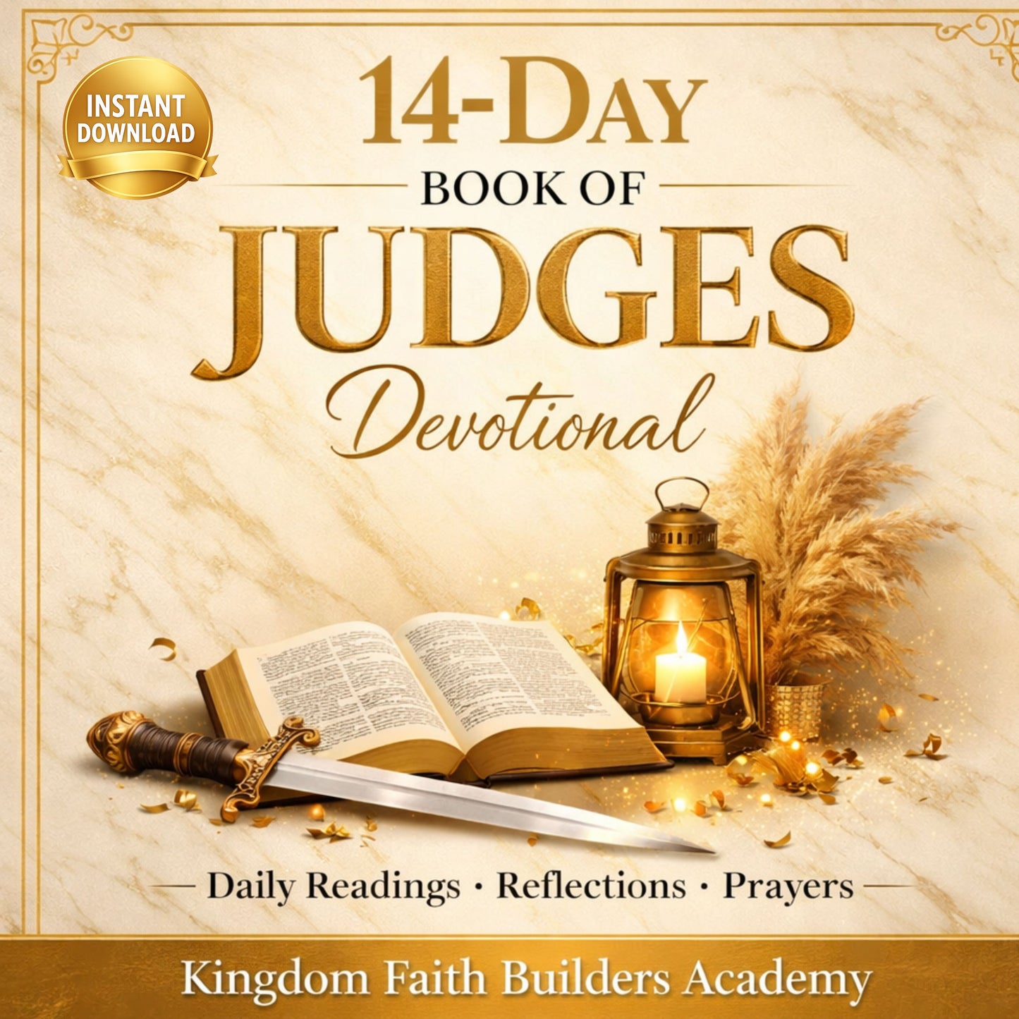 14 Days in Judges: A Christian Devotional Freebie (Printable PDF)