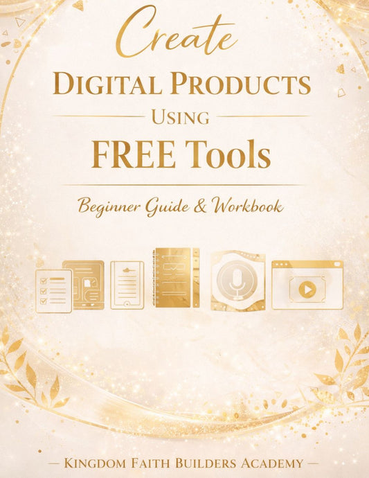 Digital Products Made Simple: Create, Sell & Profit Using Free Tools